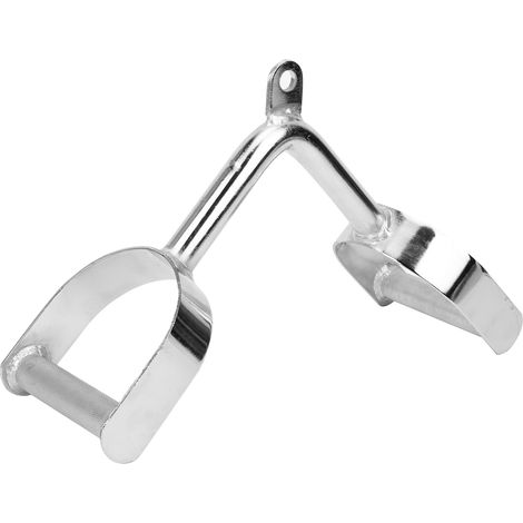 Poignées de machine à câble fitness, accessoires de tirage, barre pour rowing et tirage nuque, lot de poignées pour musculation. (1/5)
