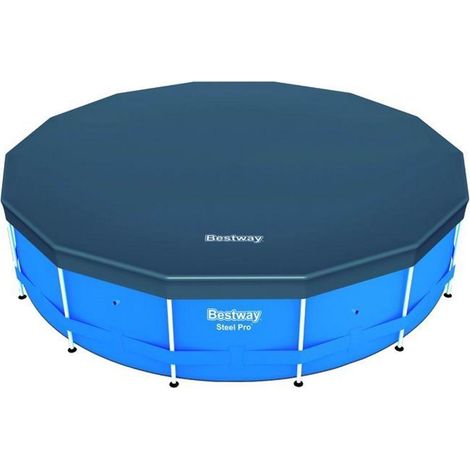 telo di copertura piscine tonde ø cm.488 diam 427 - bestway 58249 -ferr 341899 (1/2)