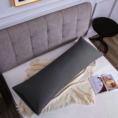Federa, 48 x 150 cm, 100% microfibra - grigio scuro