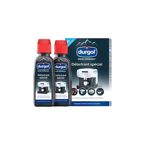 Durgol Swiss decalcificante per espresso nero efficace