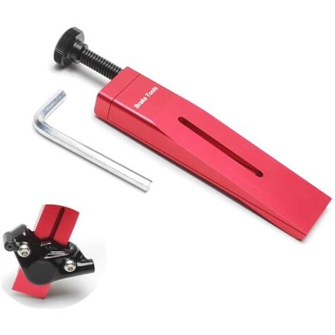 Outil de presse à piston pour étrier de frein SRAM, outil de piston d'étrier de frein à disque hydraulique de vélo, accessoires d'étrier de frein, rouge (1/5)