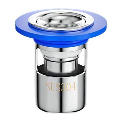 1 Bouchon Anti-Odeur pour Douche, Sipon de Sol avec Clapet Anti-Retour, Drain de Plancher 32mm, Étanche et Sans Mauvaises Odeurs (1/4)