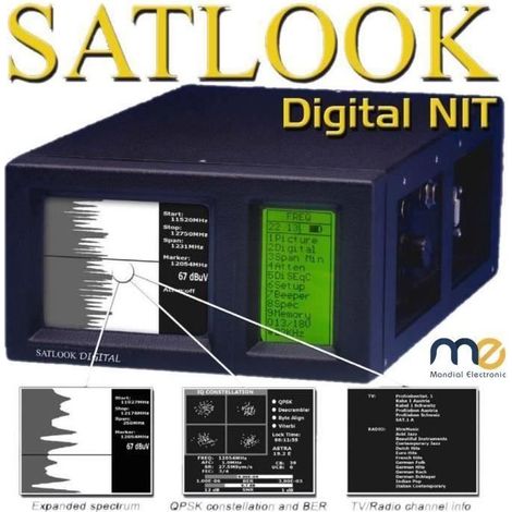 Mesureur de Champ Satellite Satlook Digital NIT (1/3)