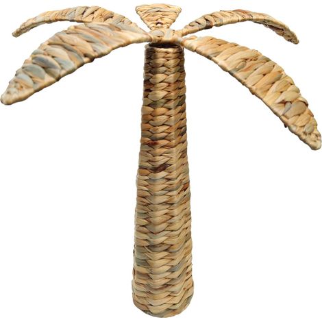 Palmenfigur L aus Wasserhyazinthe – Natürlicher und ökologischer Stil