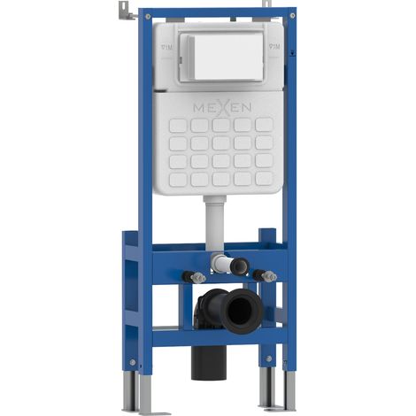 Mexen Tex F estructura empotrada independiente para WC - 61101 (1/2)
