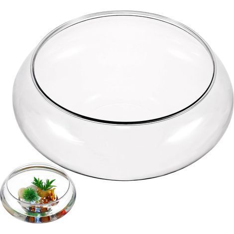 1 Aquarium Plastique Transparent 2800ml Pour Betta Tortues Décoration Bureau Maison (1/5)