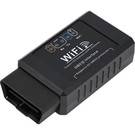 WiFi ELM327 V1.5 Kfz-Fehlercodeleser – OBDII-Scanner für iOS, Android, Windows mit Echtzeitdaten (1/5)