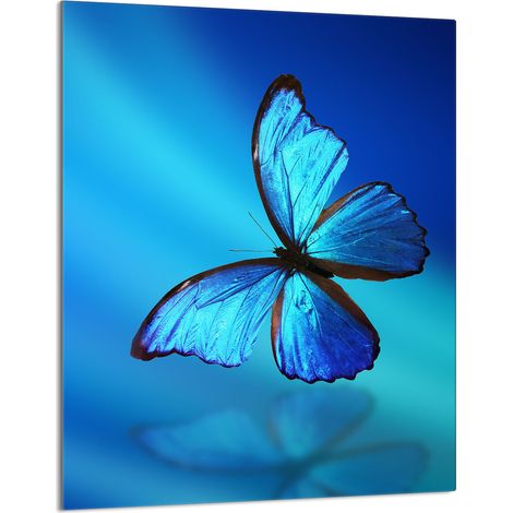 Glasschneidebrett 40x52 Schmetterling (1/5)