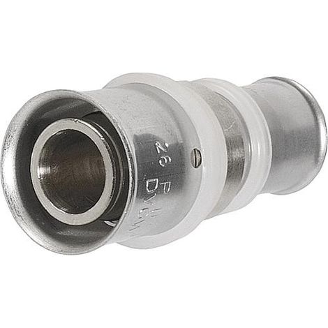 Raccord a sertir pour tube multicouche, reduction, etame 26x3 - 20x2mm (1/3)
