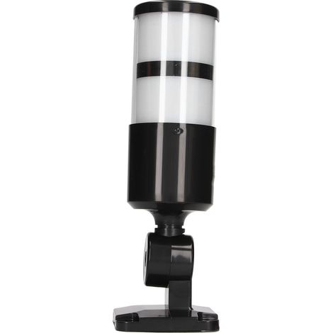 Feu de signalisation LED BERM bicolore pliable pour machines-outils industrielles, lampe d'avertissement à lumière constante 12-24 V CC universel (1/5)