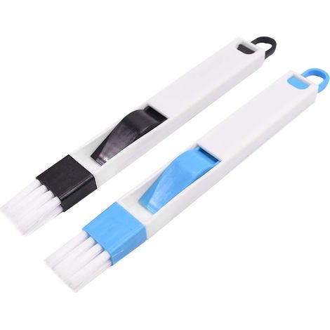 NineClouds petites brosses de nettoyage pour rainures de fenêtre - Mini pelle à poussière et brosse (1/5)