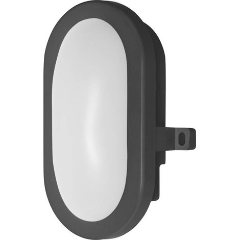 OSRAM HOMELIGHTING LED Bulkhead 6W 4000K Black Lampada da parete a LED (1/4)