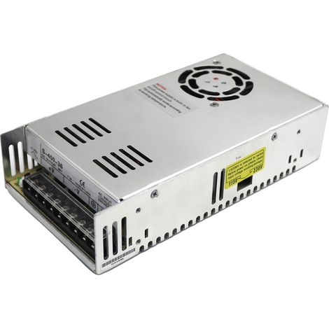 Fuente de alimentación, múltiples voltajes de salida, alta eficiencia, 400 W 60 V 6,6 A (1/2)