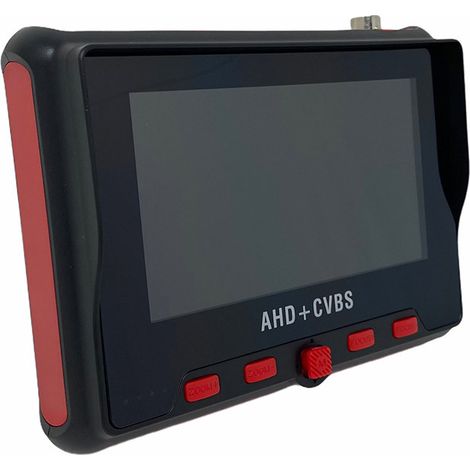 Tester per telecamera monitor da polso 4,3” audio video ahd cvbs con lan ingresso ptz videosorveglianza (1/5)