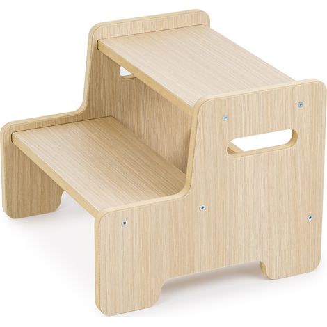Plateforme de cuisine en bois pour enfants en chêne (1/4)
