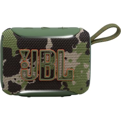 JBL GO 5 Speaker Bluetooth ultra‑portatile con potente JBL Pro Sound e bassi incisivi, pairing AirTouch, design impermeabile, 10 ore di autonomia, Mimetico