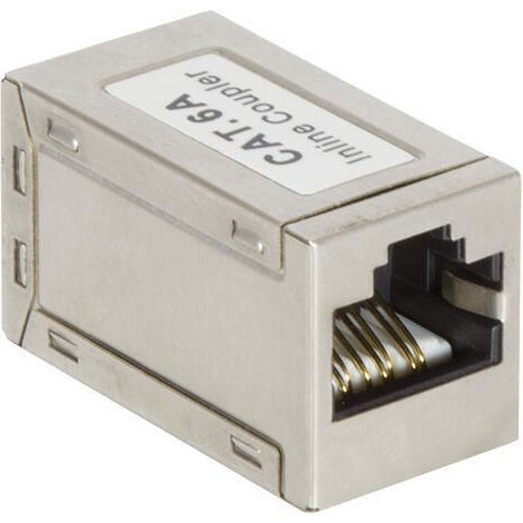 Conector Keystone Toma RJ45 Cat.6A LogiLink conector de red metálico Mini (1/4)