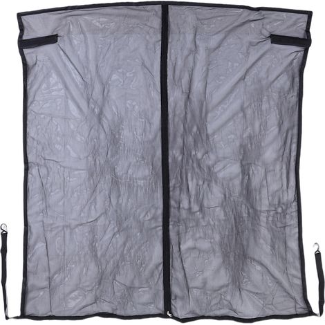 Moustiquaire Arrière Voiture Universelle 148x144cm Aimantée Maille Respirante Anti-Insectes pour SUV Camping Pêche (1/4)