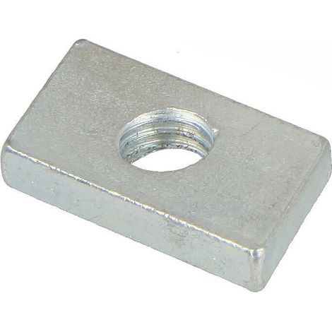 Ecrou coulissant pour rail de montage M 8 pour rail de profil 38/40