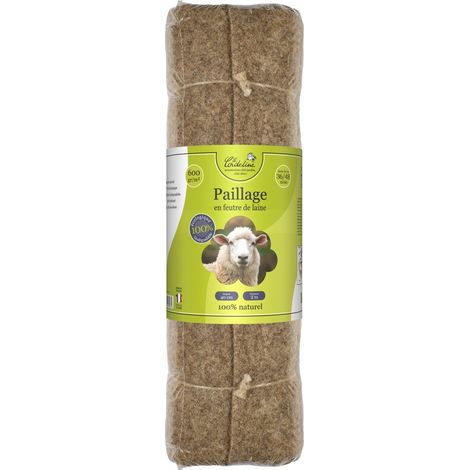 Fieltro acolchado, 600 g/m², 2x0,4 m CENTRALE BRICO