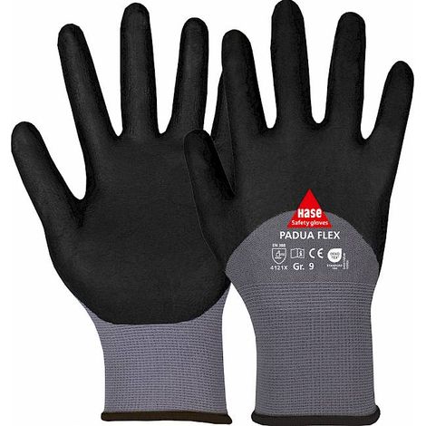 Hase Montagehandschuhe Padua Flex Größe 6, Nylon 10 Stk (1/3)