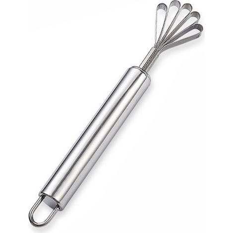 Multifunktionale Kokosraspel aus Edelstahl / Fleischschaber / Obst-, Gemüse- und Fischschupper / Küchenutensil