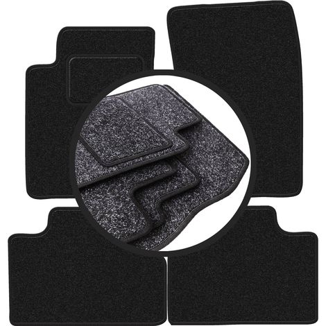 Alfombrillas de terciopelo para coche: SsangYong Kyron SUV (2005-2014) antracita (1/5)