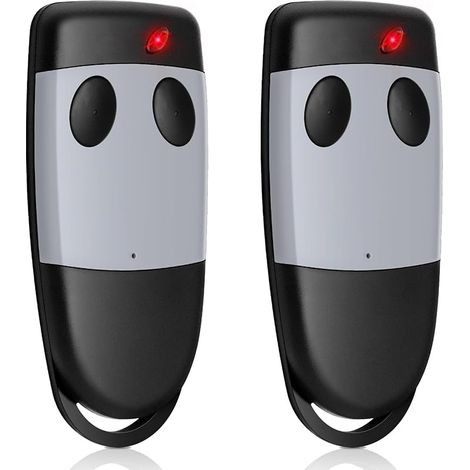 2PCs Telecommande Portail 433.92 MHz pour Cardin S449 QZ1 S449 QZ2,Télécommande de Portail 2 Canaux pour Cardin TXQ449100 TXQ449200,Rolling Code