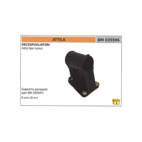 Supporto parasassi ATTILA - PROGREEN per decespugliatore asta tipo nuovo Ø 28 mm