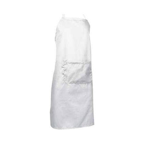 Delantal largo multiusos VALENTO Timbal Blanco 95 x 65 cm