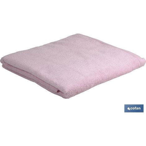 Telo Doccia Rosa Chiaro Gr.580/M2 Mod D.Flor 70x140cm (1/3)