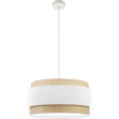 Colgante Kandy 3xe27 Natural/blanco Regx60x60 Cm (1/2)