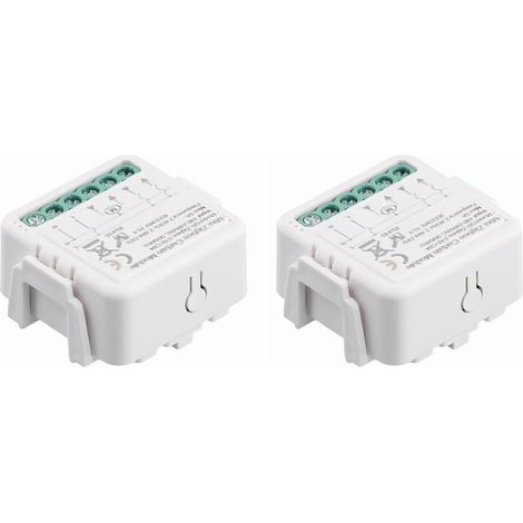 2 modules Zigbee pour variateur de rideau lumineux, variateur intelligent MINI, C04, disjoncteur, interrupteur intelligent Zero Fire (1/5)