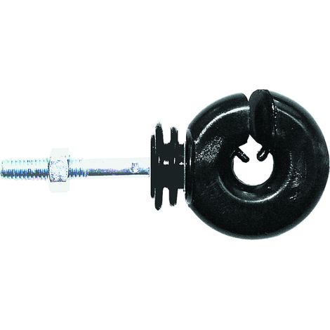Electra Ringisolator M6 - für Metallpfähle - 25 Stück