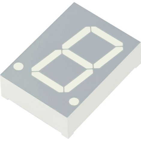 Kingbright 7-Segment-Anzeige Grün  20.32 mm 2 V Ziffernanzahl: 1 SC08-11CGKWA