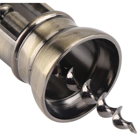Ouvre-bouteille de vin rétro portable, tire-bouchon pour bar et outils de sommelier (1/5)
