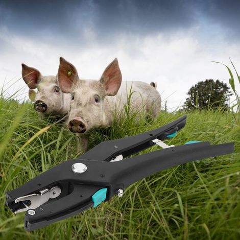 Automatische Ohrmarkenzange mit Rückprallmechanismus für Schweine, Kühe, Rinder und Geflügel (1/5)