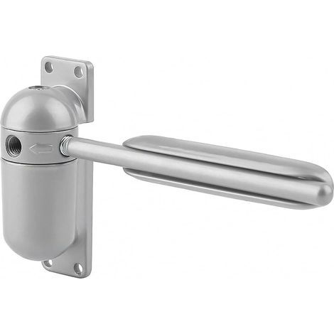 Ferme-porte de sécurité intérieur résidentiel gris à ressort, charnière de porte automatique à ressort réglable à fermeture automatique (1/5)