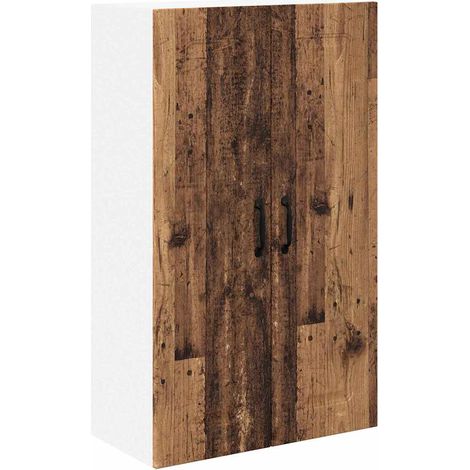 Meuble mural de cuisine,Armoire de cuisine avec porte Bois Ancien 60 x 31 x 100 cm CFW21738 (1/5)