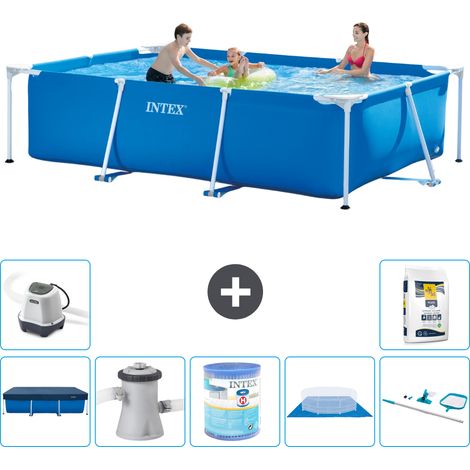 Intex Piscina con struttura Rettangolare - 300x200x75 cm - 7-pezzi  S40175 (1/4)