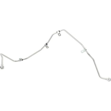 Tuyau d'arrivée d'huile de suralimentation en acier inoxydable pour moteur 4HK1, tube d'admission de carburant de compresseur, pièce 8‑97362759‑1 (1/5)