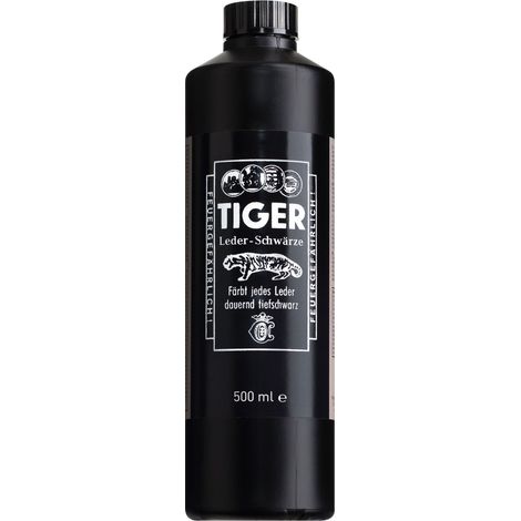B & E TIGER Leder-Schwärze - 500 ml (1/2)