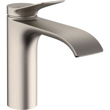 Washbasin accessories with lever drain, energy saving (CoolStart), bathroom faucet, spout height 110 mm, washbasin mixer, water saving (EcoSmart) (1/4)