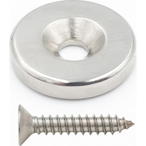 Neodym-Magnet mit einer Bohrung für eine 15x3-mm-Schraube, einen Ring oder einen Zylinder – Hunter