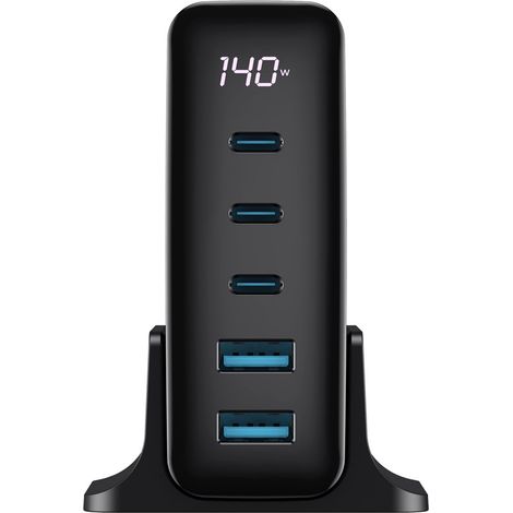 Havit 140W travel charger UCLE004 EU (1/5)