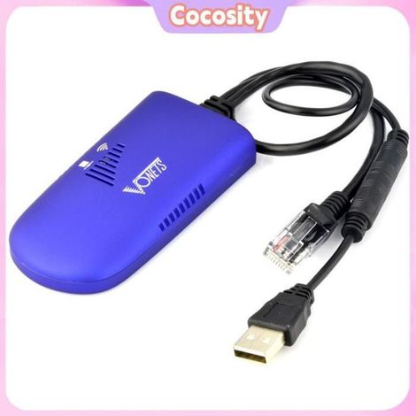 Cocosity Répéteur VAP11G-300 300M Wireless Repeater WiFi Bridge WiFi Signal Amplifier Support informatique reseau Bleu (1/5)