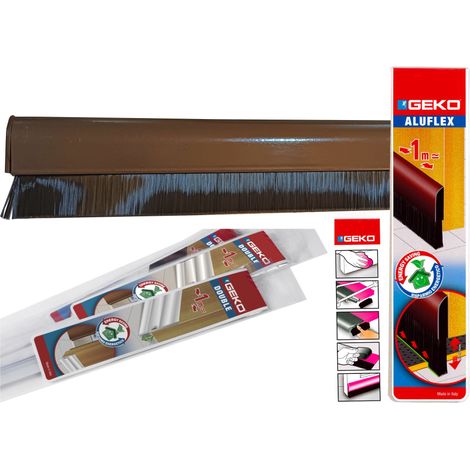 PARASPIFFERI SOTTOPORTA CON SPAZZOLINO 'ALU FLEX' mt. 1