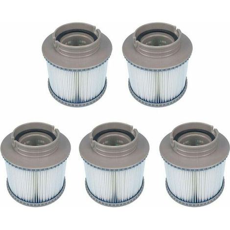 Lot de 5 filtres de rechange pour MSPA FD2089, cartouche de filtre pour piscine, hot-subbs et spas (1/2)