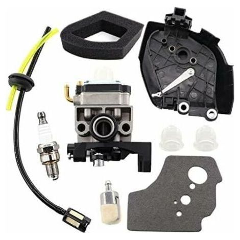 Carburateur Honda GX35 GX35NT HHT35S 1.3 CV – Kit complet avec filtre à air et tuyau d'essence – Remplacement efficace pour débroussailleuse (1/5)