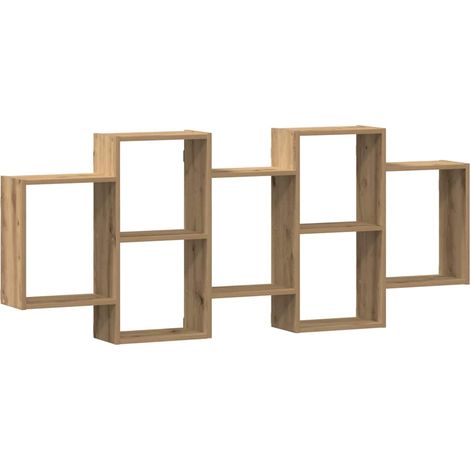 Maison Exclusive - Wandregal Artisan-Eiche 159x18x65 cm Holzwerks